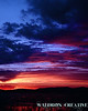 Sunset on the marsh, Box Elder County Utah